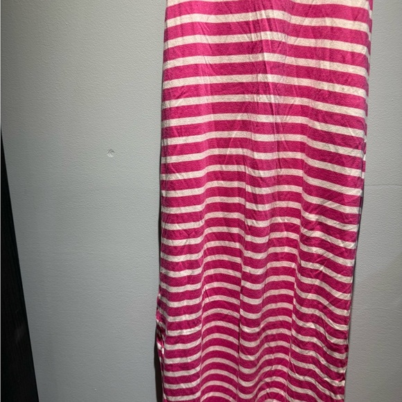 Only Pink and White Striped Maxi Dress - Picture 3 of 9